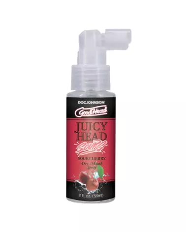 Spray buccal Juicy Head Sour Cherry pour hydratation et plaisir oral par Doc Johnson-1