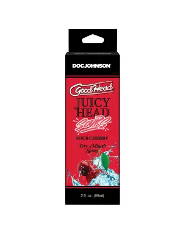 Spray buccal Juicy Head Sour Cherry pour hydratation et plaisir oral par Doc Johnson-3