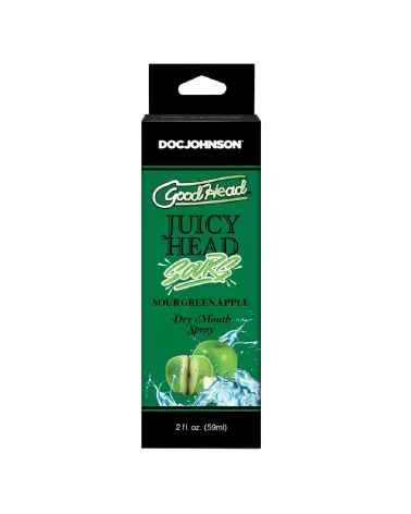 Image du spray Juicy Head pour bouche sèche saveur pomme verte 60ml par Doc Johnson-3