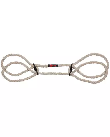Menottes en chanvre Bind and Tie de Doc Johnson pour poignets ou chevilles, accessoires durables et écologiques-5