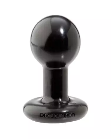 Image du Plug Anal Rond Doc Johnson pour débutants et experts, avec base sécurisée et texture lisse-1