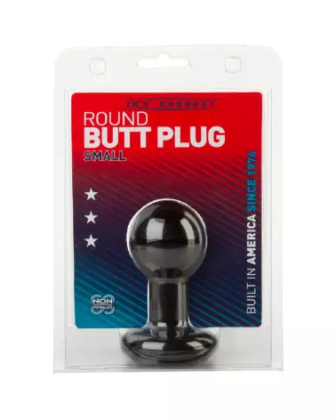 Image du Plug Anal Rond Doc Johnson pour débutants et experts, avec base sécurisée et texture lisse-2