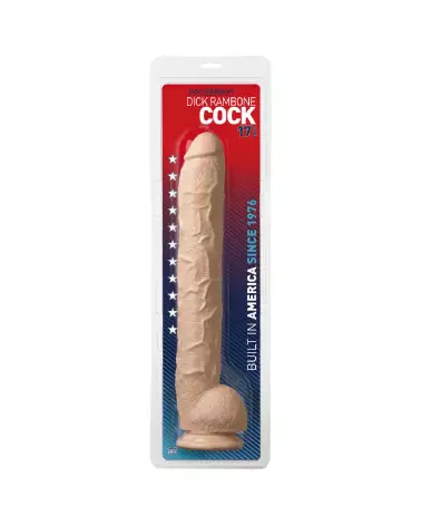 Dick Rambone Cock XXL par Doc Johnson, dildo géant réaliste avec veines-2