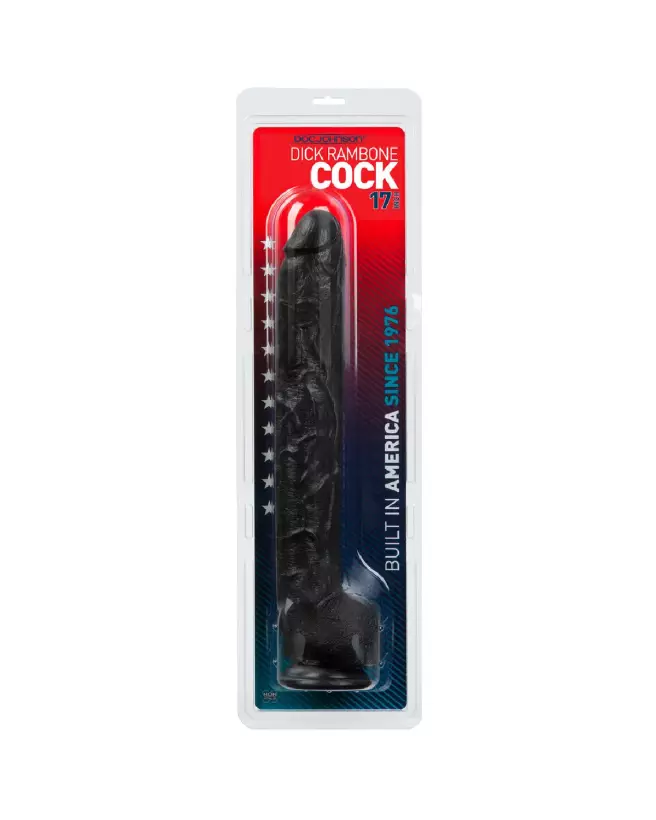 Photo du Dick Rambone Cock Dildo XXL par Doc Johnson, gode réaliste géant-2