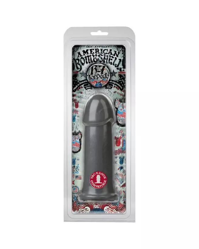 Image du B-7 Torpedo Butt Plug XXL par Doc Johnson, plug anal de grande taille pour stimulation intense-2