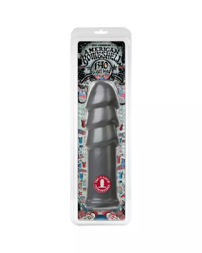 Image du B-10 Warhead Butt Plug XXL de Doc Johnson, plug anal de grande taille pour stimulation intense-2