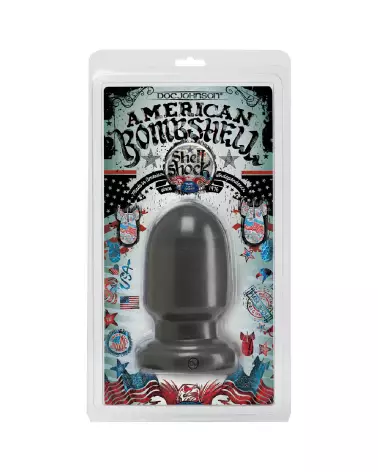 Image du Shellshock Butt Plug Small de Doc Johnson, plug anal XXL pour débutants-2