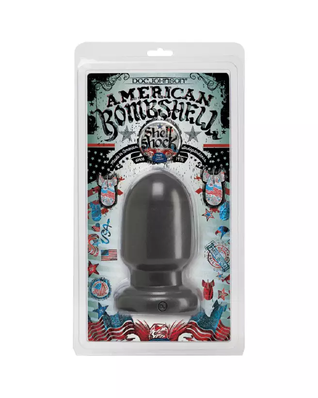 Image du Shellshock Butt Plug Small de Doc Johnson, plug anal XXL pour débutants-3
