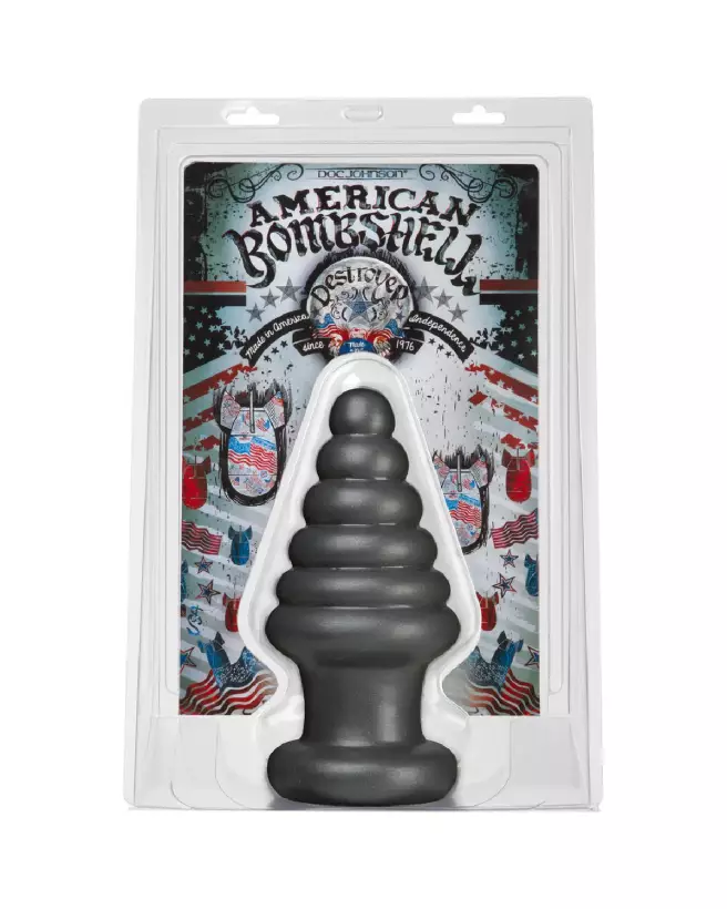 Image du Butt Plug Destroyer XXL de Doc Johnson, plug anal géant en silicone-2