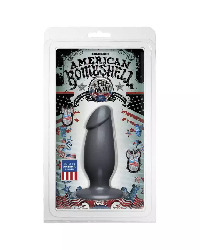 Image du Fat Man Butt Plug XXL par Doc Johnson, plug anal de grande taille pour expériences intenses-2