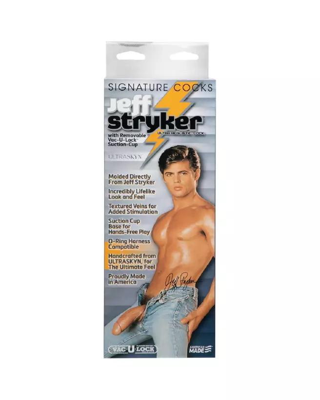 Jeff Stryker Realistic Dildo par Doc Johnson - Sextoy Réaliste Haut de Gamme-3