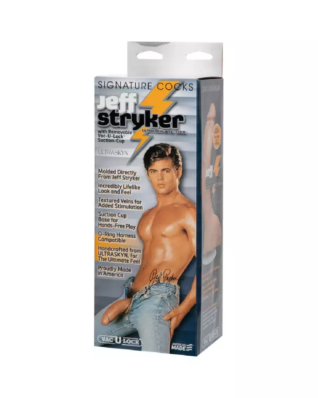 Jeff Stryker Realistic Dildo par Doc Johnson - Sextoy Réaliste Haut de Gamme-4
