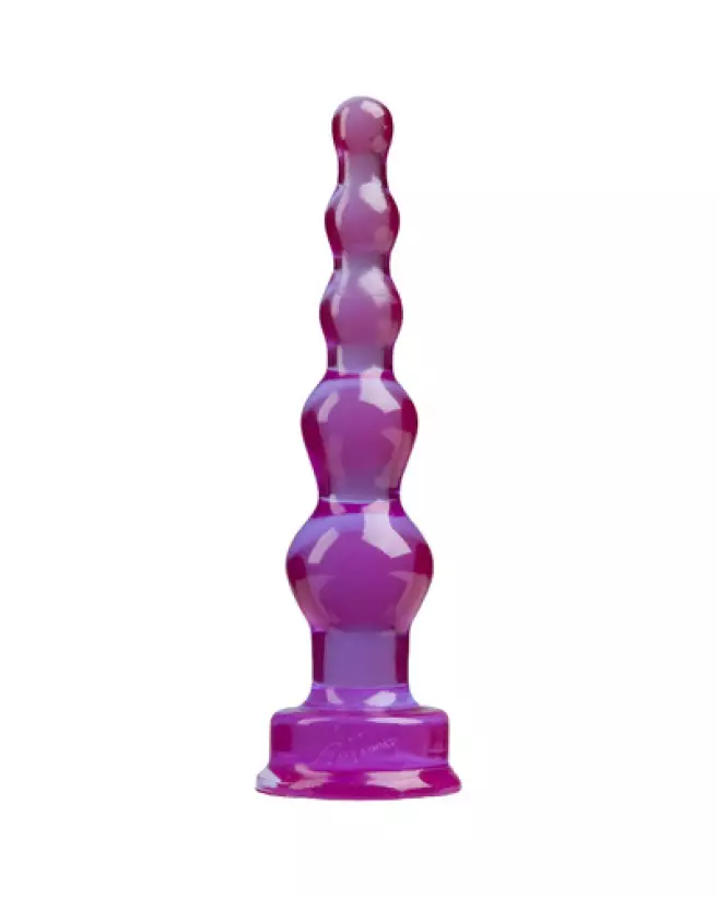 Chapelet anal Doc Johnson 18 cm avec perles en silicone-1