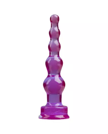 Chapelet anal Doc Johnson 18 cm avec perles en silicone-1