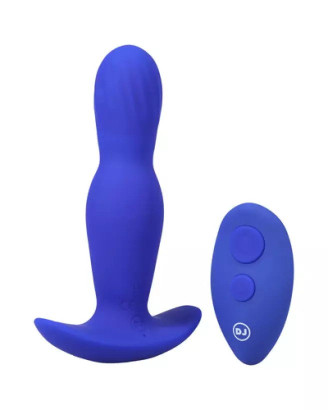 Expander Doc Johnson Silicone Anal Plug with Remote Control-1
