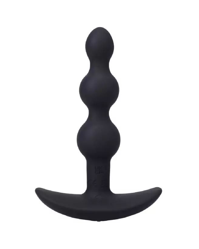 Beaded Vibe silicone anal plug avec télécommande par Doc Johnson-5