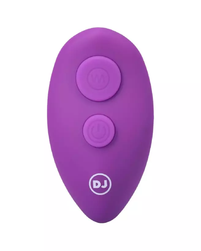 Image du Beaded Vibe Silicone Anal Plug avec télécommande de Doc Johnson - Chapelet Anal-6