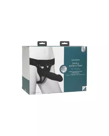 Ready Silicone Harness Doc Johnson - Harnais Ajustable en Silicone de Qualité-2