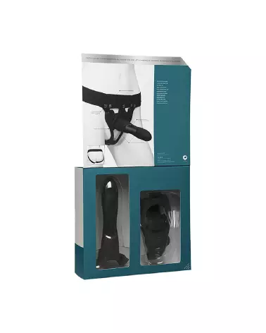 Doc Johnson Strong Silicone Harness, gode ceinture de qualité premium-3