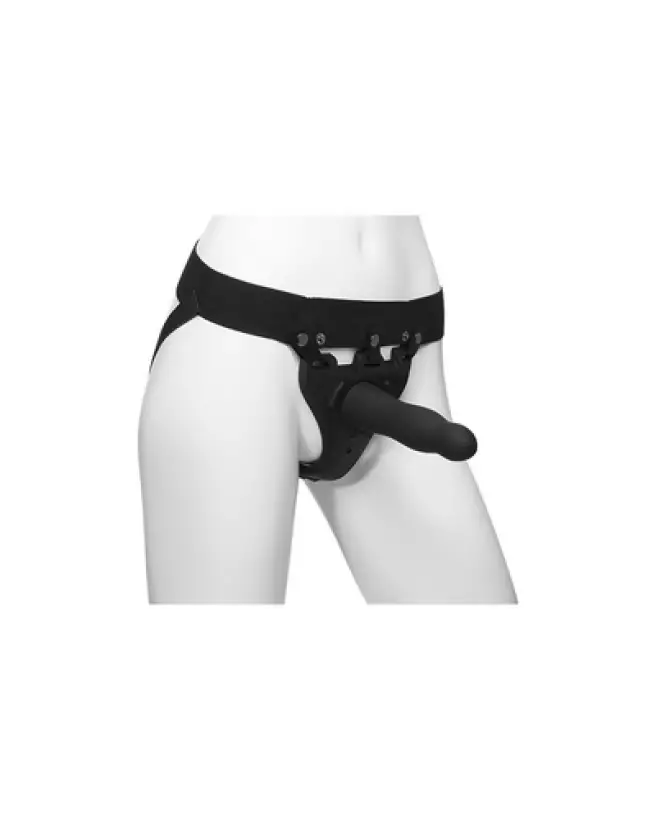 Gode Ceinture en Silicone Aroused de Doc Johnson pour expérience intime optimale-1