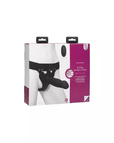 Risqu Silicone Harness par Doc Johnson, ajustable et confortable-2
