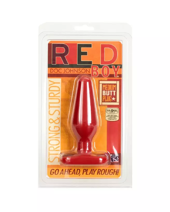 Butt Plug Medium de Doc Johnson pour plaisir anal sécurisé et confortable-2