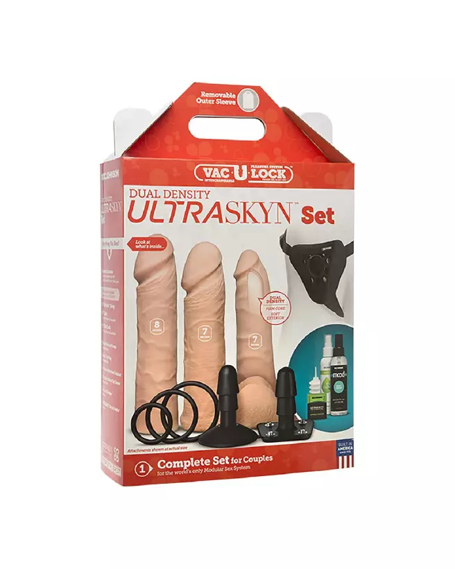Image du Kit Godes Ceintures Dual Density ULTRASKYN de Doc Johnson-2