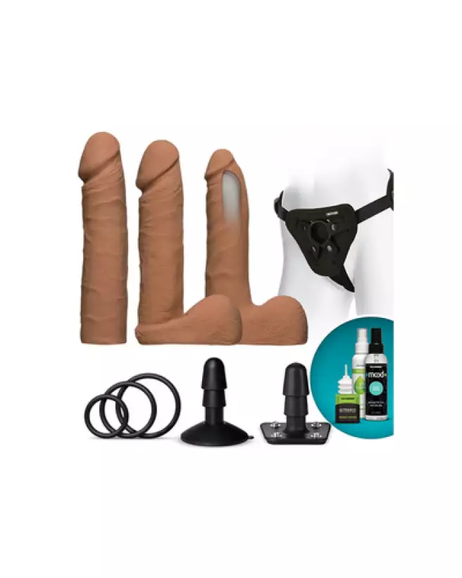 Set de godes ceintures Dual Density ULTRASKYN de Doc Johnson-1