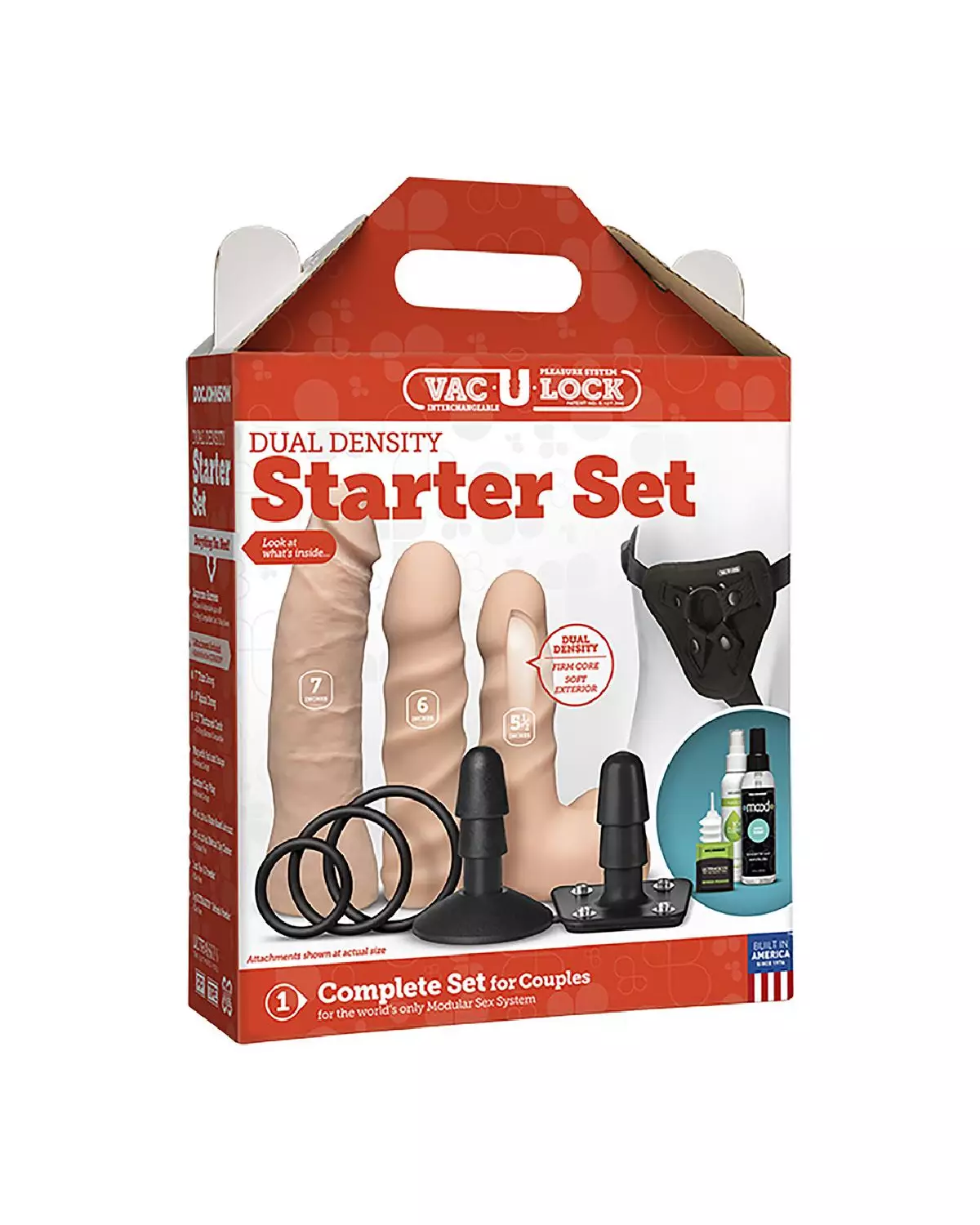 Kit Dual Density ULTRASKYN pour Débutants - Godes Ceintures Doc Johnson