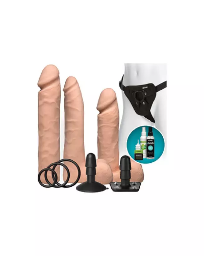 Image du Set de Godes Ceintures Dual Density ULTRASKYN par Doc Johnson-1