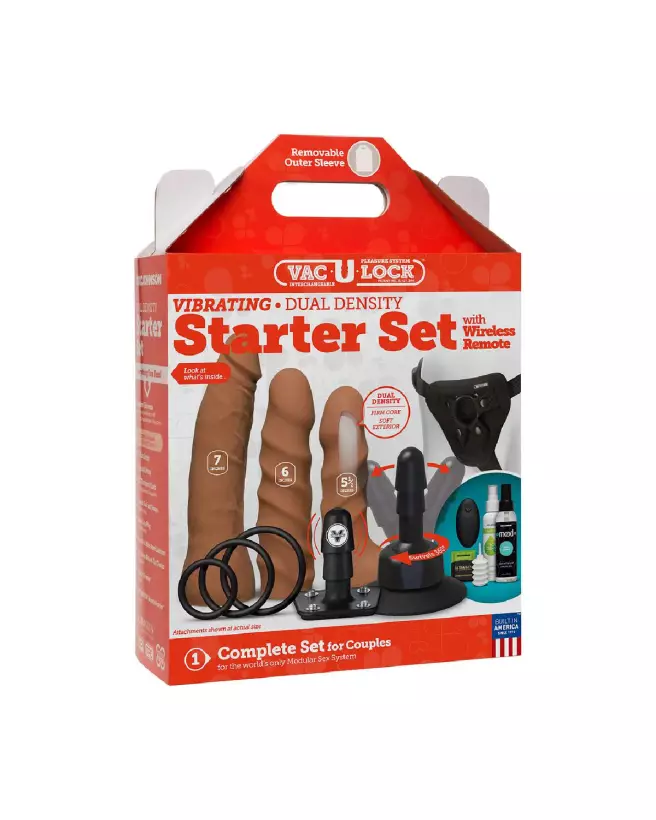 Vibrating Dual Density ULTRASKYN Set with Remote by Doc Johnson-2