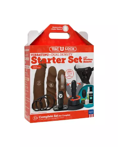 Vibrating Dual Density ULTRASKYN Toys Set with Remote Control by Doc Johnson-2