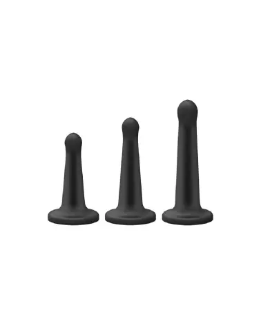 Silicone Pegging Set de Doc Johnson en action, godes ceintures de qualité premium pour couples-3