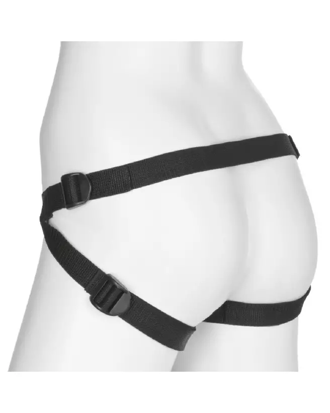 Image du Platinum Luxury Harness avec Plug de Doc Johnson, harnais de luxe pour stimulation-3