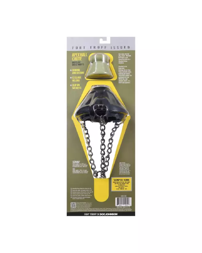 Image de l'Apex Ball Chute noir, accessoire de poids pour entraînement intensif-3