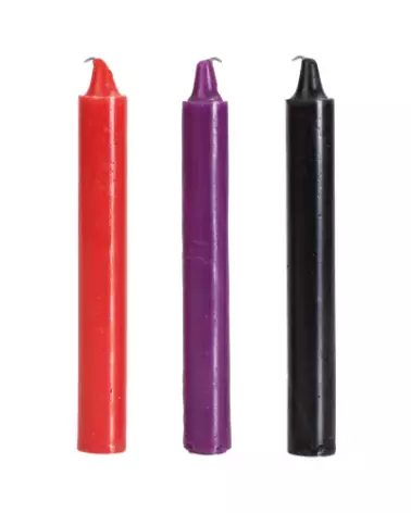 Image de bougies japonaises multicolores Doc Johnson à basse température-1