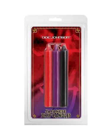 Image de bougies japonaises multicolores Doc Johnson à basse température-2
