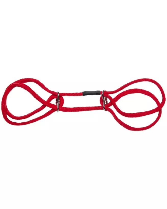 Menottes en coton 100% Doc Johnson pour poignets et chevilles, idéales pour jeux de bondage-4