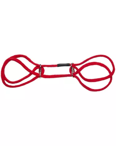 Menottes en coton 100% Doc Johnson pour poignets et chevilles, idéales pour jeux de bondage-4