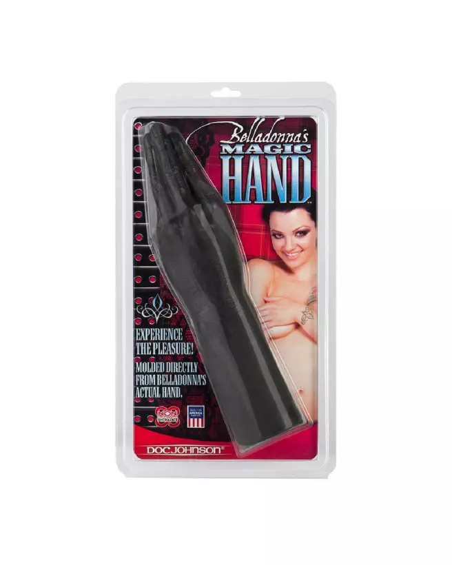 Image du dildo XXL Magic Hand de Doc Johnson, pour une expérience réaliste et intense-2