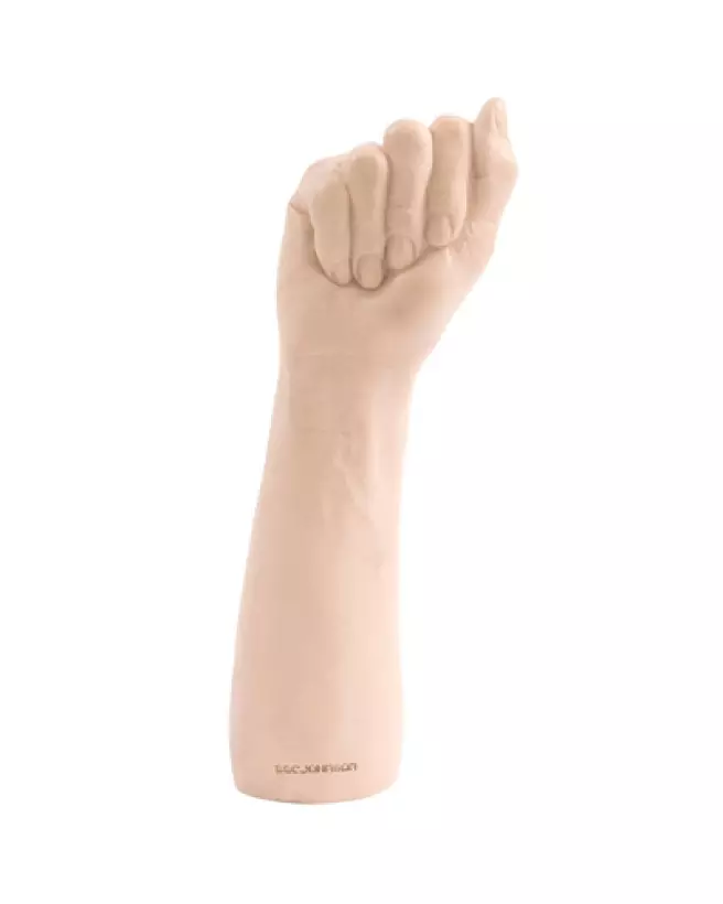 Dildo XXL Bitch Fist de Doc Johnson en action, jouet adulte grande taille pour plaisir maximal-1