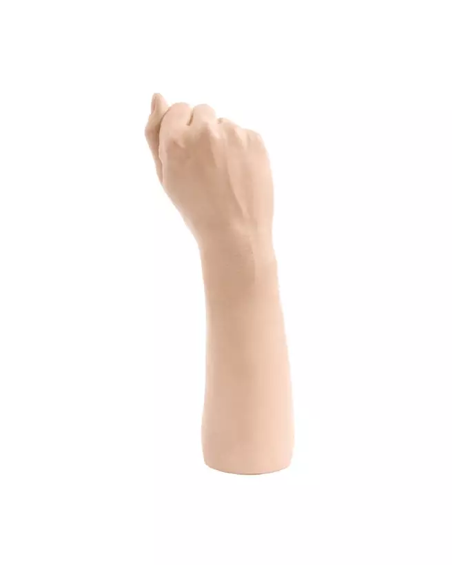 Dildo XXL Bitch Fist de Doc Johnson en action, jouet adulte grande taille pour plaisir maximal-3
