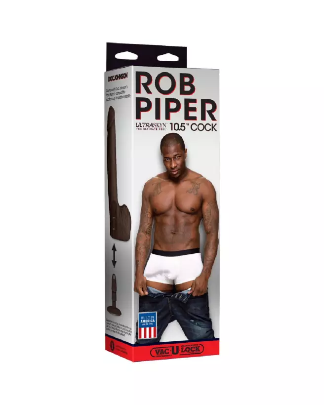 Dildo réaliste Rob Piper ULTRASKYN 26 cm par Doc Johnson-2