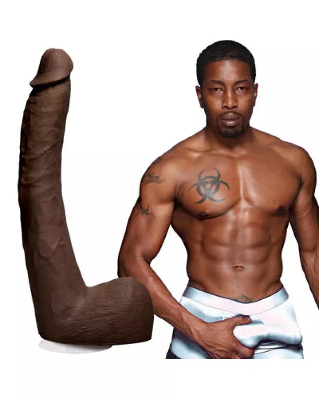 Isiah Maxwell Realistic ULTRASKYN Dildo 10 Inch by Doc Johnson-1