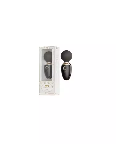 Ava Obsidian Black Wand by Zalo in elegant black finish, premium luxury massager for precise relaxation and comfort-2