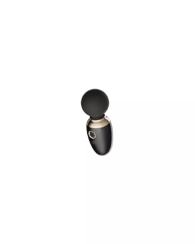 Ava Obsidian Black Wand by Zalo in elegant black finish, premium luxury massager for precise relaxation and comfort-3