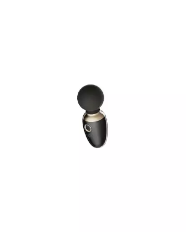 Ava Obsidian Black Wand by Zalo in elegant black finish, premium luxury massager for precise relaxation and comfort-3