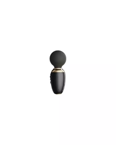 Ava Obsidian Black Wand by Zalo in elegant black finish, premium luxury massager for precise relaxation and comfort-5