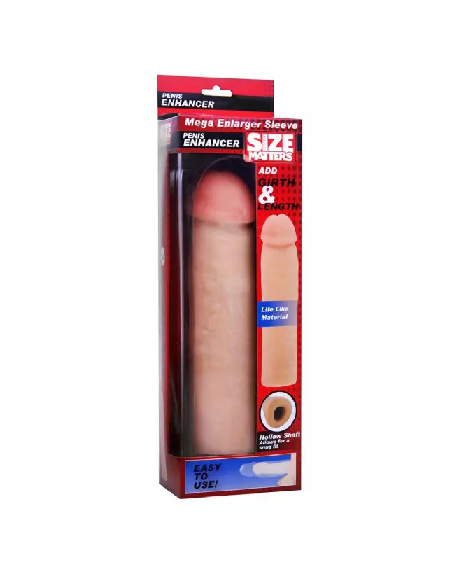 Photo de la gaine pour pénis Mega Enlarger XR Brands augmentant taille et confort-2