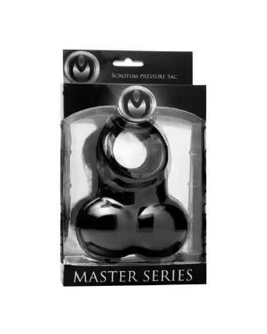 Cockring Squeeze My Sac de XR Brands pour amélioration performance-2